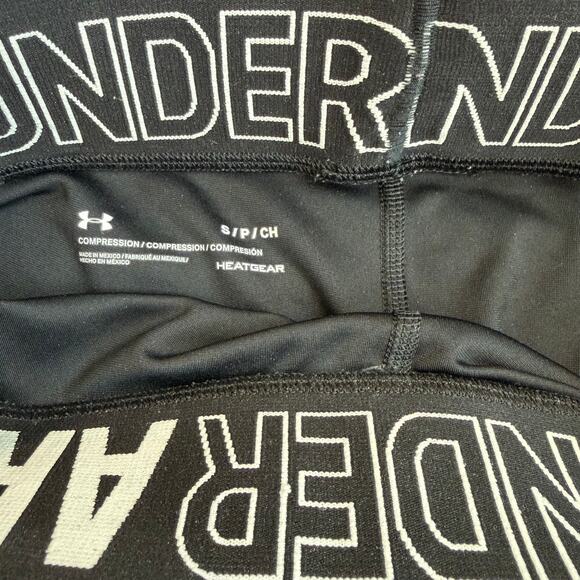 Under Armour Black, Compression Shorts- S - Picture 3 of 9